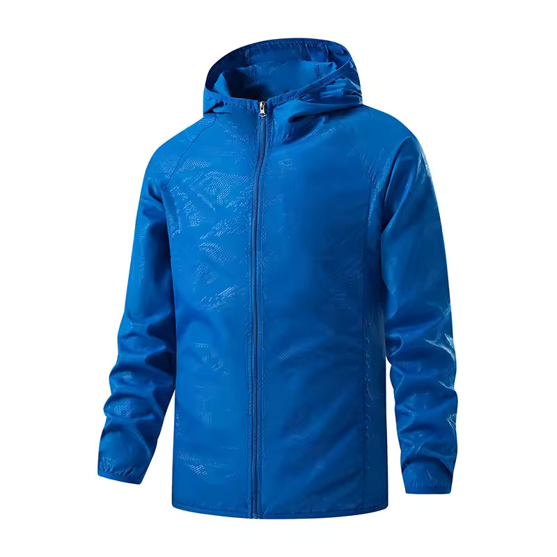 LNGXO-chaquetas de senderismo impermeables para hombre y mujer, cortavientos de protección solar para acampar, escalada, abrigo de lluvia, ropa portátil Unisex